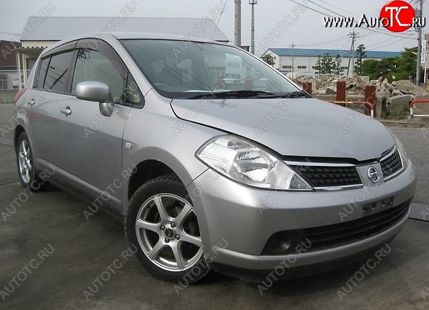 5 349 р. Комплект дефлекторов окон СТ Nissan Tiida 2 хэтчбек C12 (2011-2019)  с доставкой в г. Екатеринбург