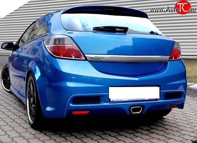 3 649 р. Спойлер Sport Opel Astra H GTC хэтчбек 3 дв. дорестайлинг (2004-2006) (Неокрашенный)  с доставкой в г. Екатеринбург