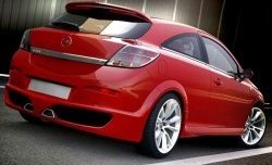 Задний бампер EVO Opel Astra H GTC хэтчбек 3 дв. дорестайлинг (2004-2006)