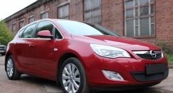 1 469 р. Сетка на бампер Russtal (черная)  Opel Astra  J (2009-2012) хэтчбек 5 дв. дорестайлинг  с доставкой в г. Екатеринбург. Увеличить фотографию 2