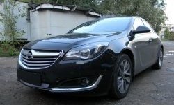 1 539 р. Сетка на бампер (рестайлинг) Russtal (хром)  Opel Insignia  A (2008-2017) дорестайлинг седан, рестайлинг седан, универсал рестайлинг  с доставкой в г. Екатеринбург. Увеличить фотографию 3