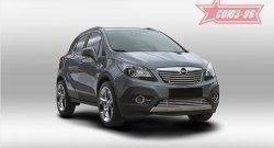 6 884 р. Декоративный элемент решетки радиатора Souz-96 (d16) Opel Mokka  дорестайлинг (2012-2016)  с доставкой в г. Екатеринбург. Увеличить фотографию 1