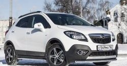 Одинарная защита переднего бампера диаметром 51 мм Petroil Tuning Opel Mokka  дорестайлинг (2012-2016)  (привод: передний)