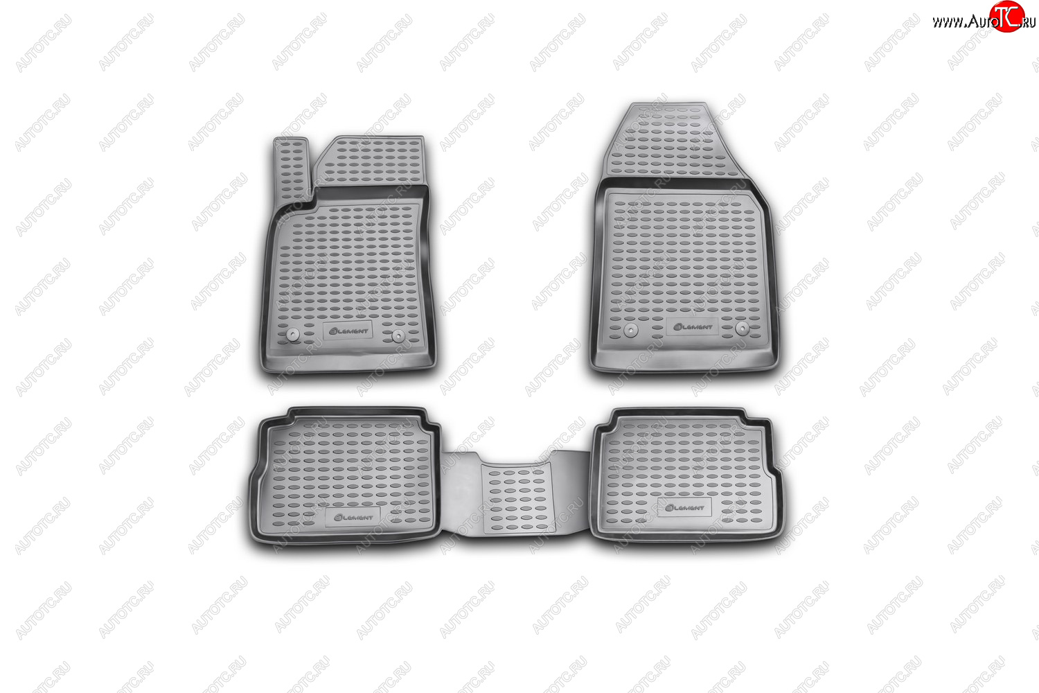3 399 р. Комплект ковриков салона Element (полиуретан) Opel Vectra C лифтбэк дорестайлинг (2002-2006) (Черные)  с доставкой в г. Екатеринбург