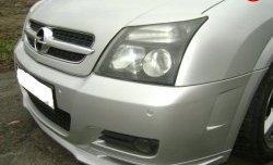 Накладка Sport на передний бампер Opel Vectra C лифтбэк дорестайлинг (2002-2006)