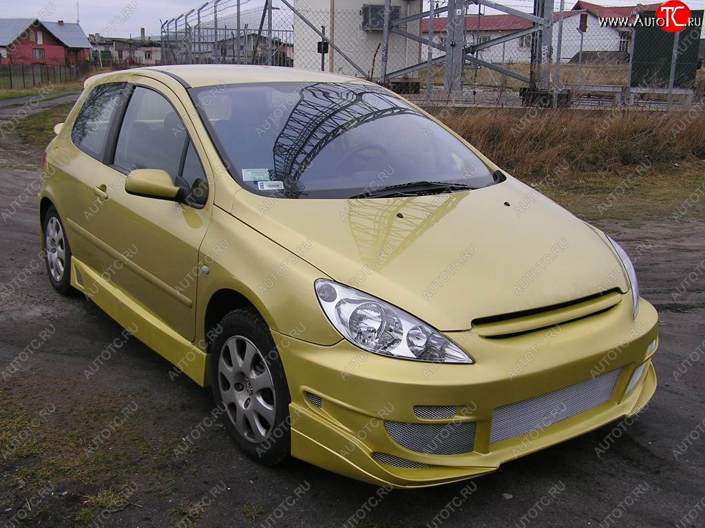 24 499 р. Передний бампер Rieger Peugeot 307 универсал дорестайлинг (2001-2005)  с доставкой в г. Екатеринбург