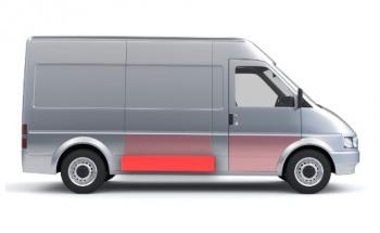 1 489 р. Правая средняя нижняя боковая панель (ремонтная) Wisentbull Fiat Ducato 244 (2002-2012)  с доставкой в г. Екатеринбург. Увеличить фотографию 1