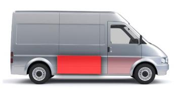 1 889 р. Правая средняя боковая панель (ремонтная) Wisentbull Fiat Ducato 244 (2002-2012)  с доставкой в г. Екатеринбург. Увеличить фотографию 2