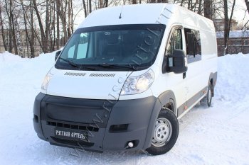 4 899 р. Решётка радиатора RA (зимний вариант, 250 кузов, заготовка) Peugeot Boxer 250 (2006-2014) (Поверхность глянец (под окраску), Неокрашенная)  с доставкой в г. Екатеринбург. Увеличить фотографию 3