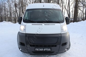 4 899 р. Решётка радиатора RA (зимний вариант, 250 кузов, заготовка) Peugeot Boxer 250 (2006-2014) (Поверхность глянец (под окраску), Неокрашенная)  с доставкой в г. Екатеринбург. Увеличить фотографию 4