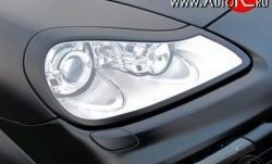 2 299 р. Реснички на фары JE Design  Porsche Cayenne  957 (2007-2010) (Неокрашенные)  с доставкой в г. Екатеринбург. Увеличить фотографию 4