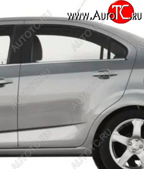 21 649 р. Задняя левая дверь O.E.M Chevrolet Aveo T300 седан (2011-2015) (неокрашенная)  с доставкой в г. Екатеринбург