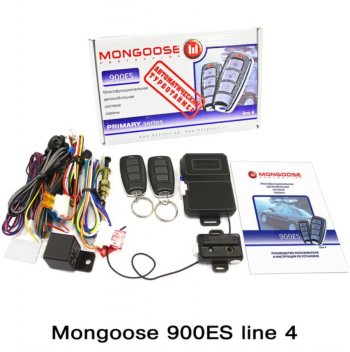 Автосигнализация Mongoose 900ES line 4 Nissan Sunny N17 (2011-2014)