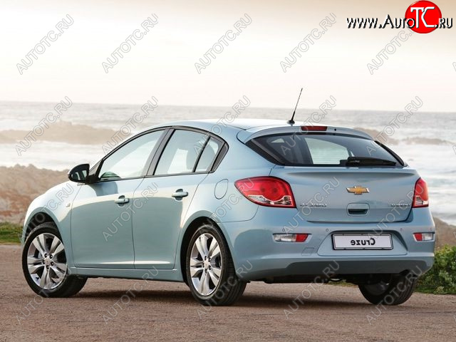 3 099 р. Задняя левая ремонтная арка AUTOFERRUM  Chevrolet Cruze  J305 (2009-2015) хэтчбек дорестайлинг, хэтчбек рестайлинг (Оцинкованная сталь 0,8 мм.)  с доставкой в г. Екатеринбург