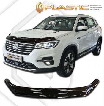 1 839 р. Дефлектор капота CA-Plastic  Changan CS75 (2018-2022) 1-ый рестайлинг (classic черный, без надписи)  с доставкой в г. Екатеринбург. Увеличить фотографию 1