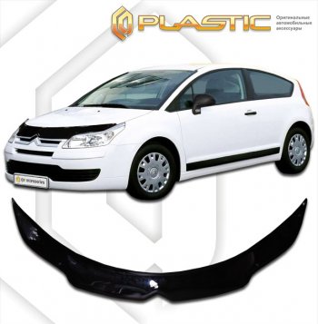 Дефлектор капота CA-Plastic CITROEN (Ситроен) C4 (С4) (2008-2011)  рестайлинг, хэтчбэк 3 дв.,  рестайлинг, хэтчбэк 5 дв.