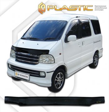 1 679 р. Дефлектор капота CA-Plastic  Daihatsu Atrai7  S231G,S221G (2000-2004) (classic черный, без надписи)  с доставкой в г. Екатеринбург. Увеличить фотографию 1