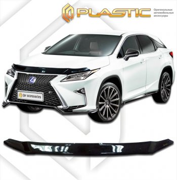 Дефлектор капота CA-Plastic Lexus RX350L AL20 дорестайлинг (2017-2019)