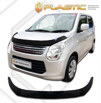 Дефлектор капота CA-Plastic Mazda Flair MJ3.4 хэтчбэк 5 дв. рестайлинг (2012-2014)