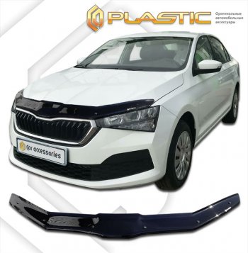 Дефлектор капота CA-Plastic Skoda (Шкода) Rapid (Рапид)  MK2 (2019-2024) MK2