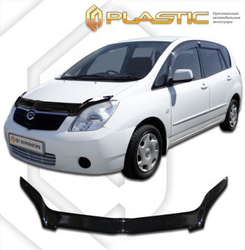 Дефлектор капота CA-Plastic Toyota Corolla Spacio E120 дорестайлинг (2001-2003)