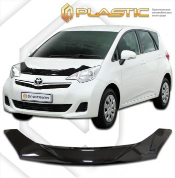 Дефлектор капота CA-Plastic Toyota Verso S P120 хэтчбэк 5 дв. дорестайлинг (2010-2014)