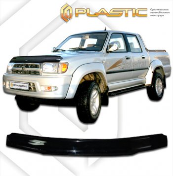 1 839 р. Дефлектор капота CA-Plastic  ZX Auto Admiral (2005-2009) рестайлинг (classic черный, без надписи)  с доставкой в г. Екатеринбург. Увеличить фотографию 1