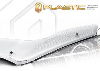 Дефлектор капота CA-Plastic Mitsubishi (Митсубиси) Mirage (Мираж)  A03A (2012-2015) A03A хэтчбэк 5 дв. дорестайлинг