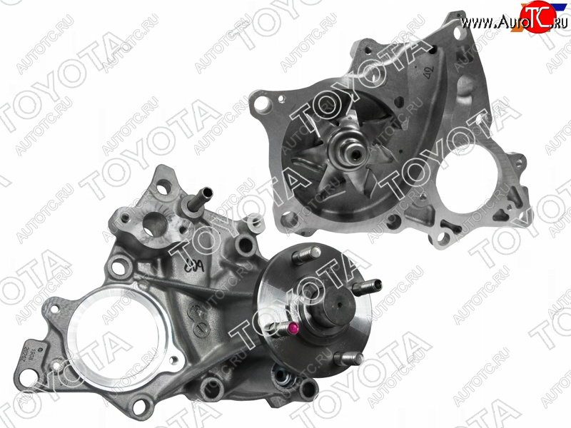 10 249 р. Помпа водяная TOYOTA (1-2GDFTV)  Toyota Fortuner  AN160 - Hilux  AN120  с доставкой в г. Екатеринбург