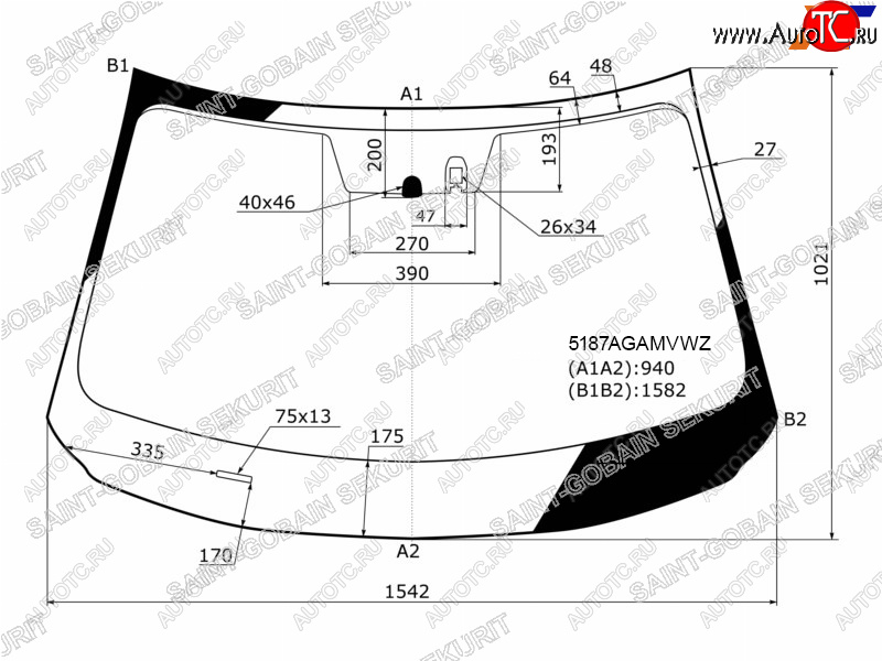 26 999 р. Стекло лобовое (Датчик дождя Молдинг) SAINT-GOBAIN SEKURIT  Mazda CX-5  KF (2016-2024)  с доставкой в г. Екатеринбург