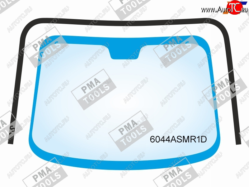 2 999 р. Молдинг лобового стекла (панорамная крыша) PMA Nissan Qashqai 1 дорестайлинг (2007-2010)  с доставкой в г. Екатеринбург