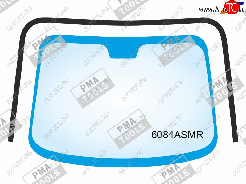 3 069 р. Молдинг лобового стекла (П-образный) PMA Nissan Qashqai 2 J11 дорестайлинг (2013-2019)  с доставкой в г. Екатеринбург