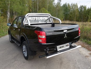 Защита кузова и заднего стекла (только для кузова) d 76,1 мм ТСС Тюнинг Mitsubishi (Митсубиси) L200 (л)  5 KK,KL (2018-2022) 5 KK,KL рестайлинг