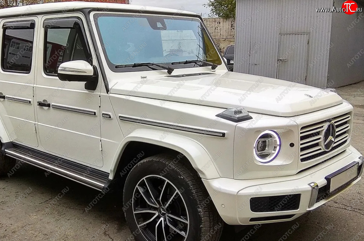 4 499 р. Дефлекторы окон SIM Mercedes-Benz G class W463 (2018-2024)  с доставкой в г. Екатеринбург