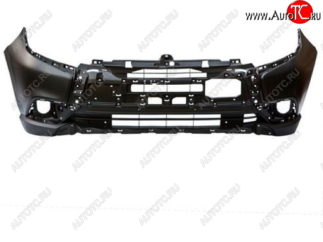 7 649 р. Передний бампер BODYPARTS Mitsubishi Outlander GF 2-ой рестайлинг (2015-2018) (неокрашенный)  с доставкой в г. Екатеринбург