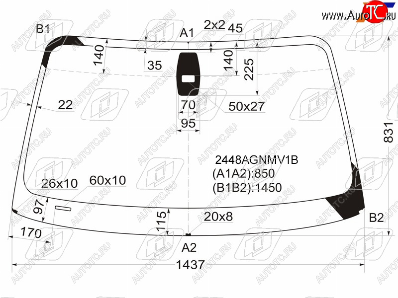 7 349 р. Стекло лобовое (Датчик дождя) BMW FUYAO BMW 1 серия E87 хэтчбэк 5 дв. дорестайлинг (2004-2007)  с доставкой в г. Екатеринбург