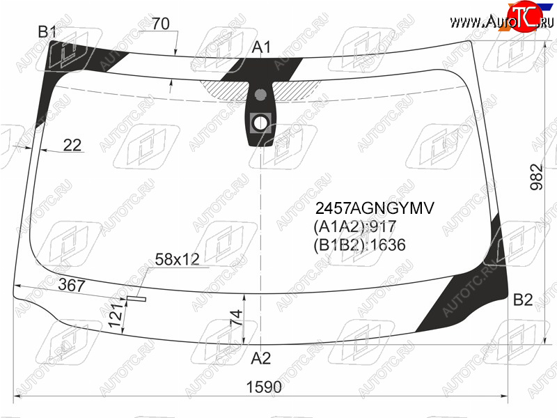 9 349 р. Стекло лобовое (Датчик дождя) FUYAO  BMW 7 серия  F01-F04 (2008-2015) седан  с доставкой в г. Екатеринбург