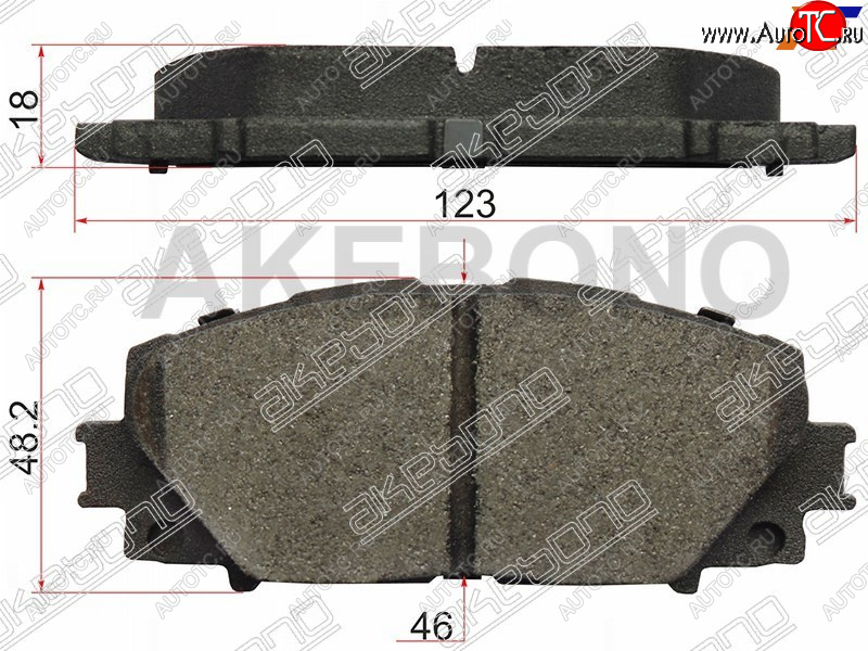 2 349 р. Колодки тормозные передние FR-FL SAT Toyota Prius XW30 дорестайлинг (2009-2011)  с доставкой в г. Екатеринбург