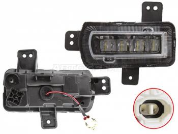 Левая противотуманная фара SAT Geely (Джили) Coolray (Кулрей)  SX11 (2018-2023) SX11 дорестайлинг