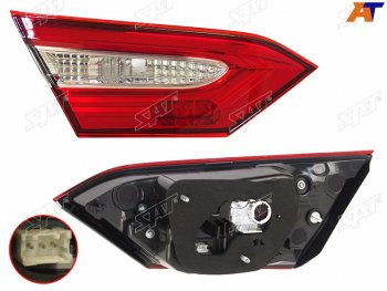 Левый фонарь (внутренний) SAT Toyota (Тойота) Camry (Камри)  XV70 (2017-2021) XV70 дорестайлинг