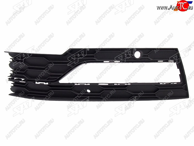 829 р. Левая оправа ДХО (под сонар) SAT  Skoda Octavia  A8 (2019-2022) универсал (молдинг хром)  с доставкой в г. Екатеринбург