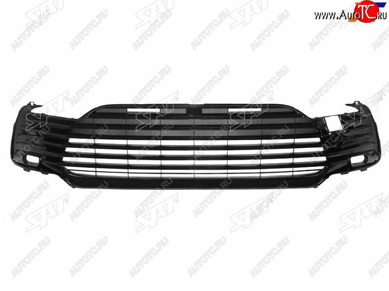 18 349 р. Нижняя решетка переднего бампера (с отверстием под ПТФ) SAT  Toyota Camry  XV70 (2020-2024) рестайлинг  с доставкой в г. Екатеринбург