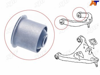 499 р. Сайлентблок верхнего рычага FR SAT  Nissan Patrol  6 (2010-2017) Y62 дорестайлинг, Y62 рестайлинг  с доставкой в г. Екатеринбург. Увеличить фотографию 2