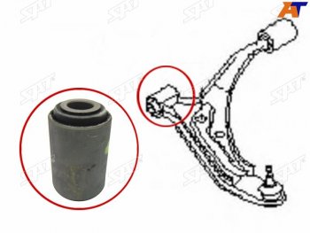 259 р. Сайлентблок переднего нижнего рычага FR SAT Nissan Pulsar N15 (1995-2000)  с доставкой в г. Екатеринбург. Увеличить фотографию 3