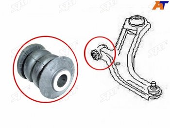  Сайлентблок переднего рычага FR SAT Nissan Cube (2,  3), March (3 K12,  4 K13,NK13), Micra (K12,  K13,  K14), Tiida (1 хэтчбэк,  1 седан,  1 хэтчбек,  2 хэтчбек), Wingroad (2 Y11,  3 Y12)