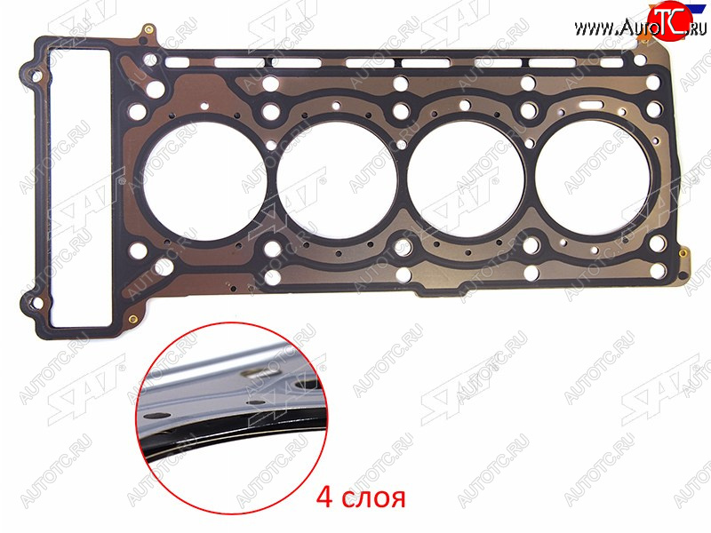 2 499 р. Прокладка ГБЦ V1,8-2,5 SAT  Mercedes-Benz C-Class  W204 - E-Class  W212  с доставкой в г. Екатеринбург