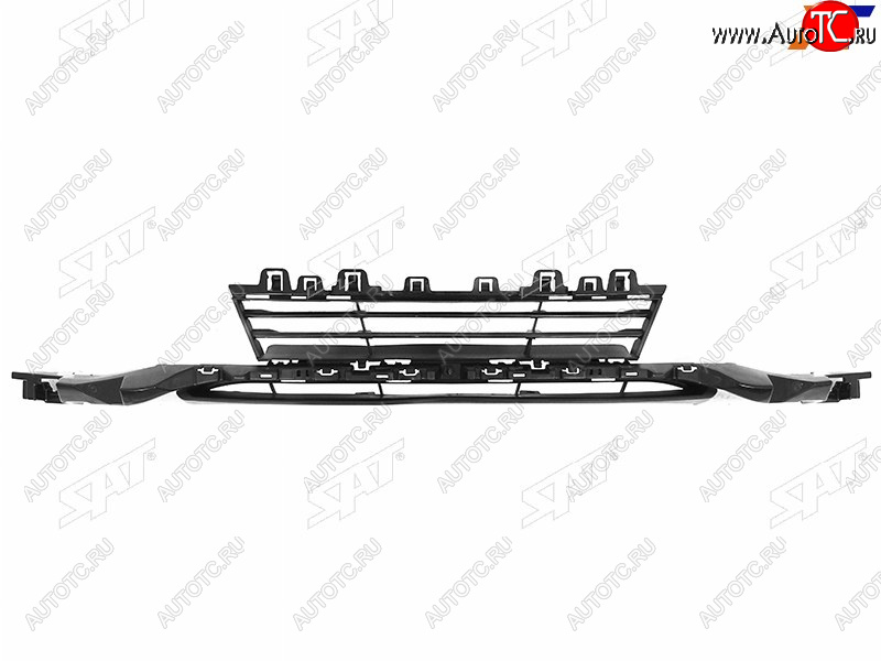 4 649 р. Нижняя решетка переднего бампера SAT  BMW 3 серия  F30 (2015-2018) седан рестайлинг  с доставкой в г. Екатеринбург