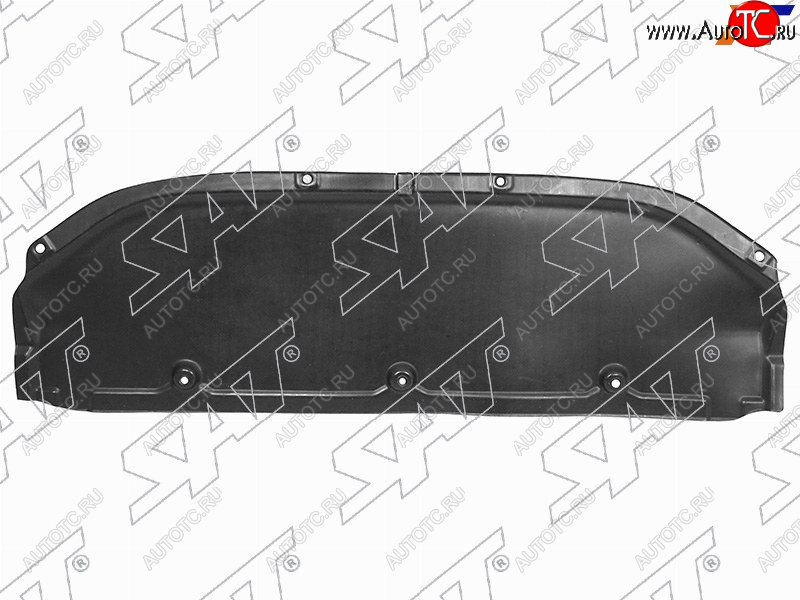 1 049 р. Защита переднего бампера (пыльник) SAT  Nissan Qashqai  1 (2010-2013) J10 рестайлинг  с доставкой в г. Екатеринбург