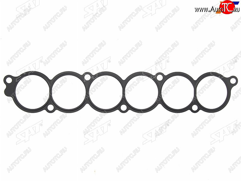 599 р. Прокладка впускного коллектора 6G75 3,8 центр SAT Mitsubishi Pajero 4 V80 дорестайлинг (2006-2011)  с доставкой в г. Екатеринбург