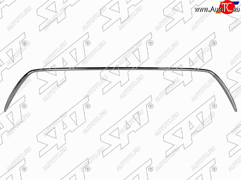 2 899 р. Молдинг решетки бампера SAT  Toyota Camry  XV55 (2014-2017) 1-ый рестайлинг (хром)  с доставкой в г. Екатеринбург